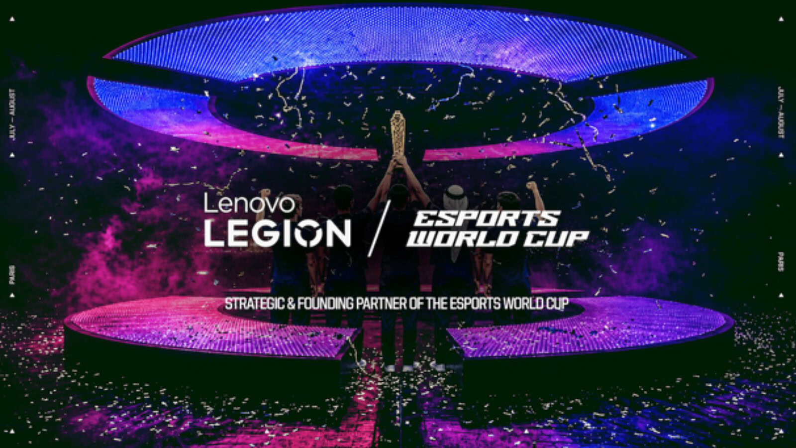 Lenovo Legion equipaggia l'Esports World Cup 2026 a Parigi