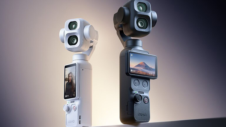 DJI Osmo Pocket 4P ufficiale: doppia fotocamera e video 4K/240 fps
