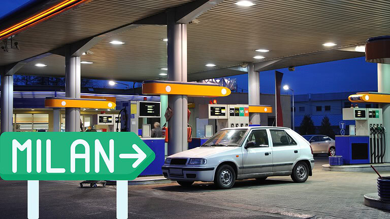 Distributore più caro d'Italia a Milano: diesel a 2,735 euro