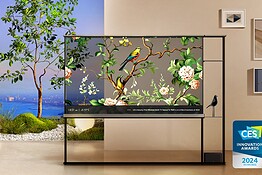 LG SIGNATURE OLED T in Italia: TV trasparente 4K wireless a 49.999 euro
