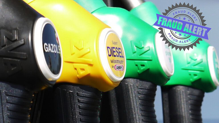 Truffa del carburante: pagati 14,89 euro invece di 14.890
