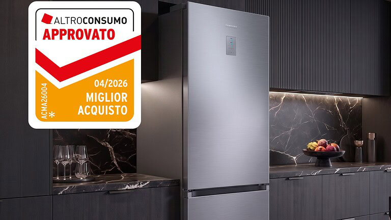Samsung: Altroconsumo premia frigoriferi e lavatrice AI