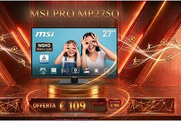 MSI PRO MP275Q crolla a 109€ su Amazon: sconto del 45%