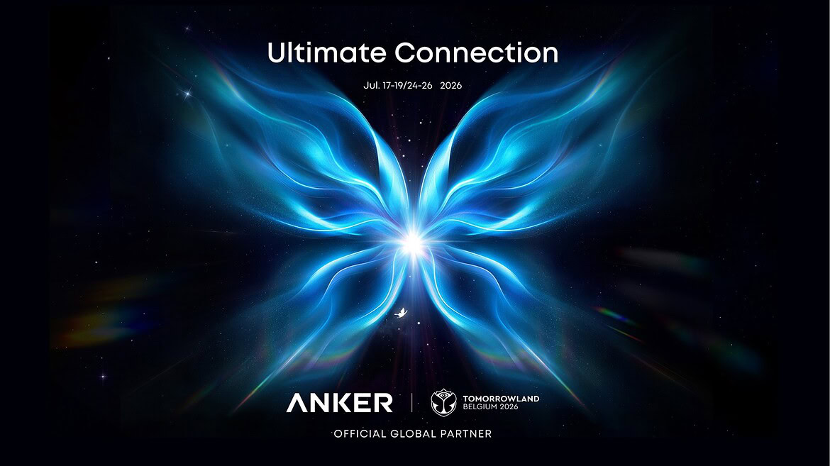 Anker Innovations partner ufficiale di Tomorrowland: ricarica e audio al festival