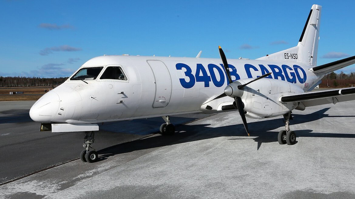 Turboelica ibrido Saab 340B: record di quota a 30.000 piedi