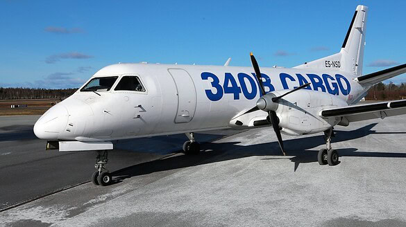 Turboelica ibrido Saab 340B: record di quota a 30.000 piedi