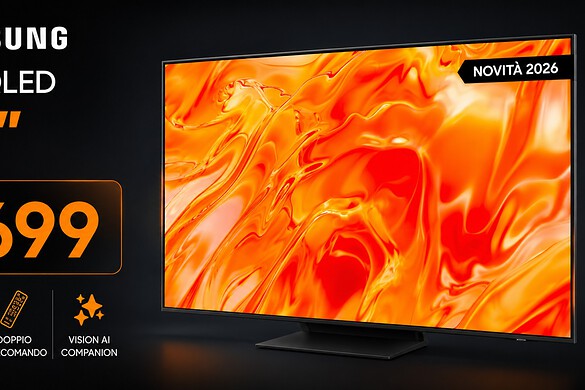 Smart TV Samsung 55 pollici QLED Mini LED in offerta a 699 euro