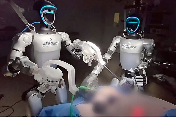 Robot umanoide Unitree G1 esegue il primo intervento chirurgico