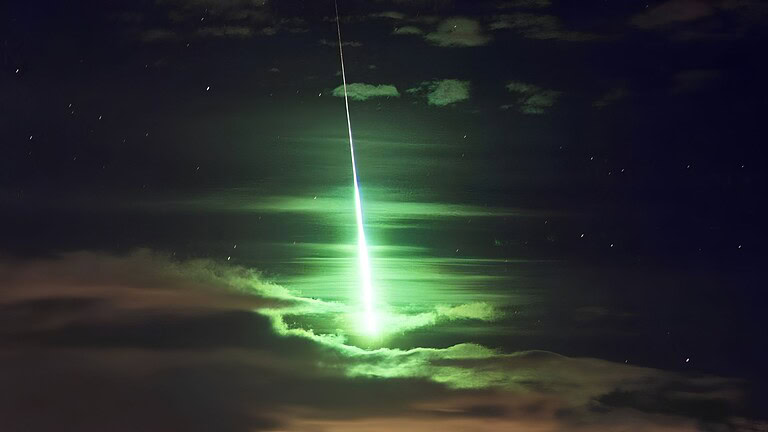 Bolide nel cielo italiano