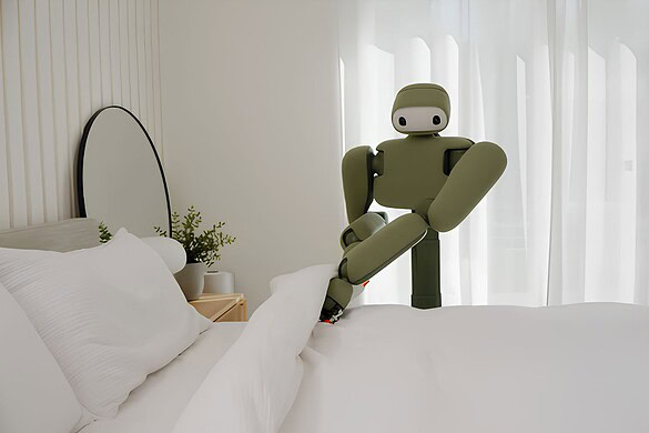 Isaac-1, il robot che piega il bucato e riordina casa al posto tuo