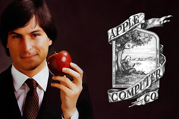 Il primo logo Apple durò solo 6 mesi: Jobs lo odiava