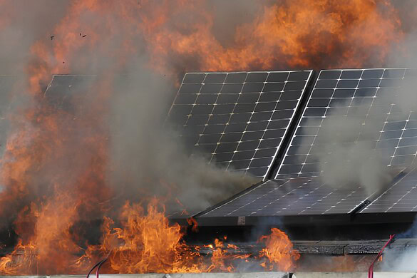Pannelli solari e caldo estremo: perché aumenta il rischio incendio