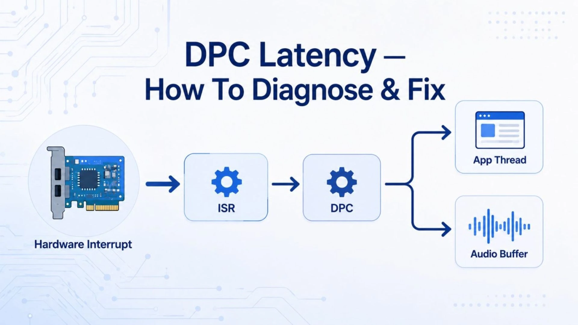 DPC latency, cos'è e perché rovina l'audio e i giochi su Windows