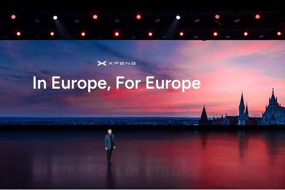 Xpeng sfida Tesla in Europa con colonnine da 1.000 kW