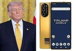 T1 Phone di Trump Mobile deriso: plastica gialla e caricatore omaggio