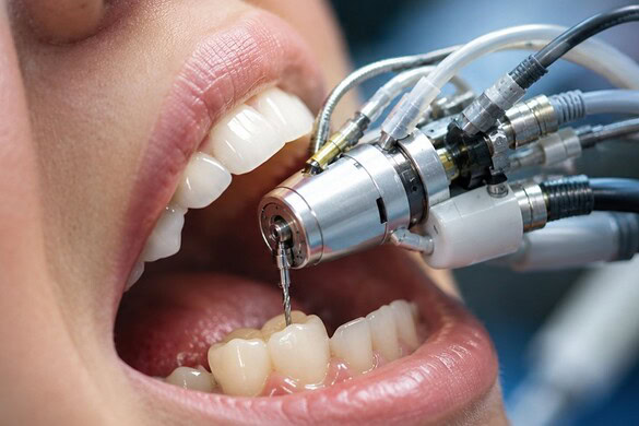 Robot dentale MIR: la corona in una sola visita dal dentista