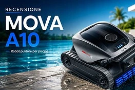 MOVA Diver A10: il robot piscina economico che pulisce fondo e pareti – Recensione