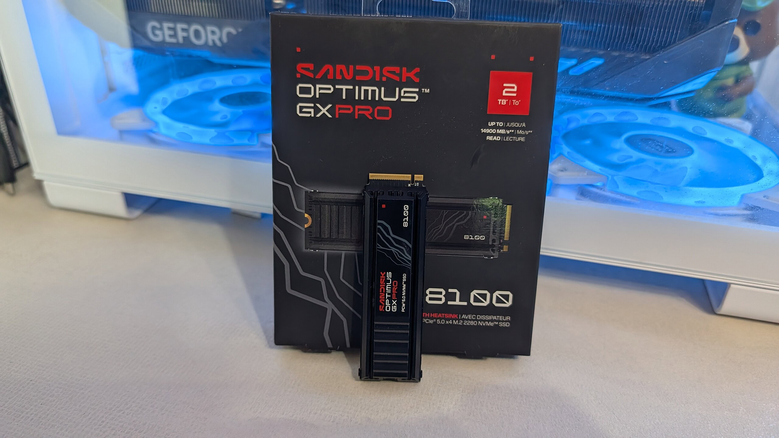 SanDisk Optimus GX PRO 8100 2TB - dettaglio SanDisk Optimus GX PRO 8100 2TB - dettaglio