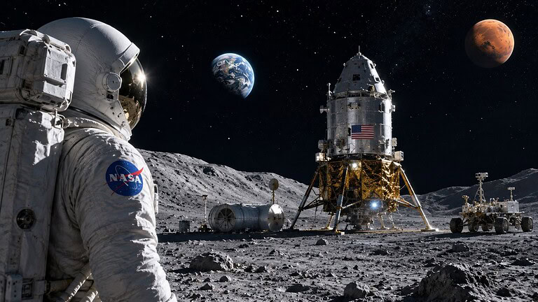NASA, 41 progetti per tornare sulla Luna e conquistare Marte