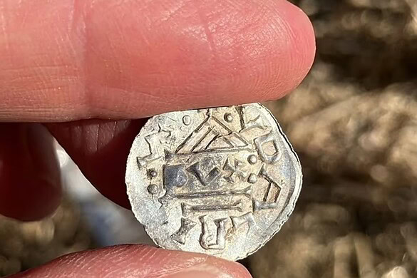 Moneta vichinga scambiata per un bottone in un campo norvegese