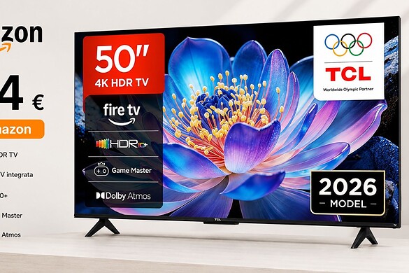 TCL 50V6D al minimo storico su Amazon: 4K e Fire TV in offerta