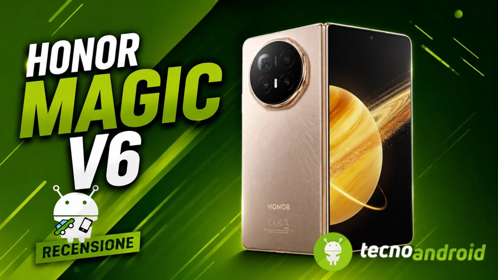HONOR Magic V6: il pieghevole sottilissimo con super batteria | RECENSIONE