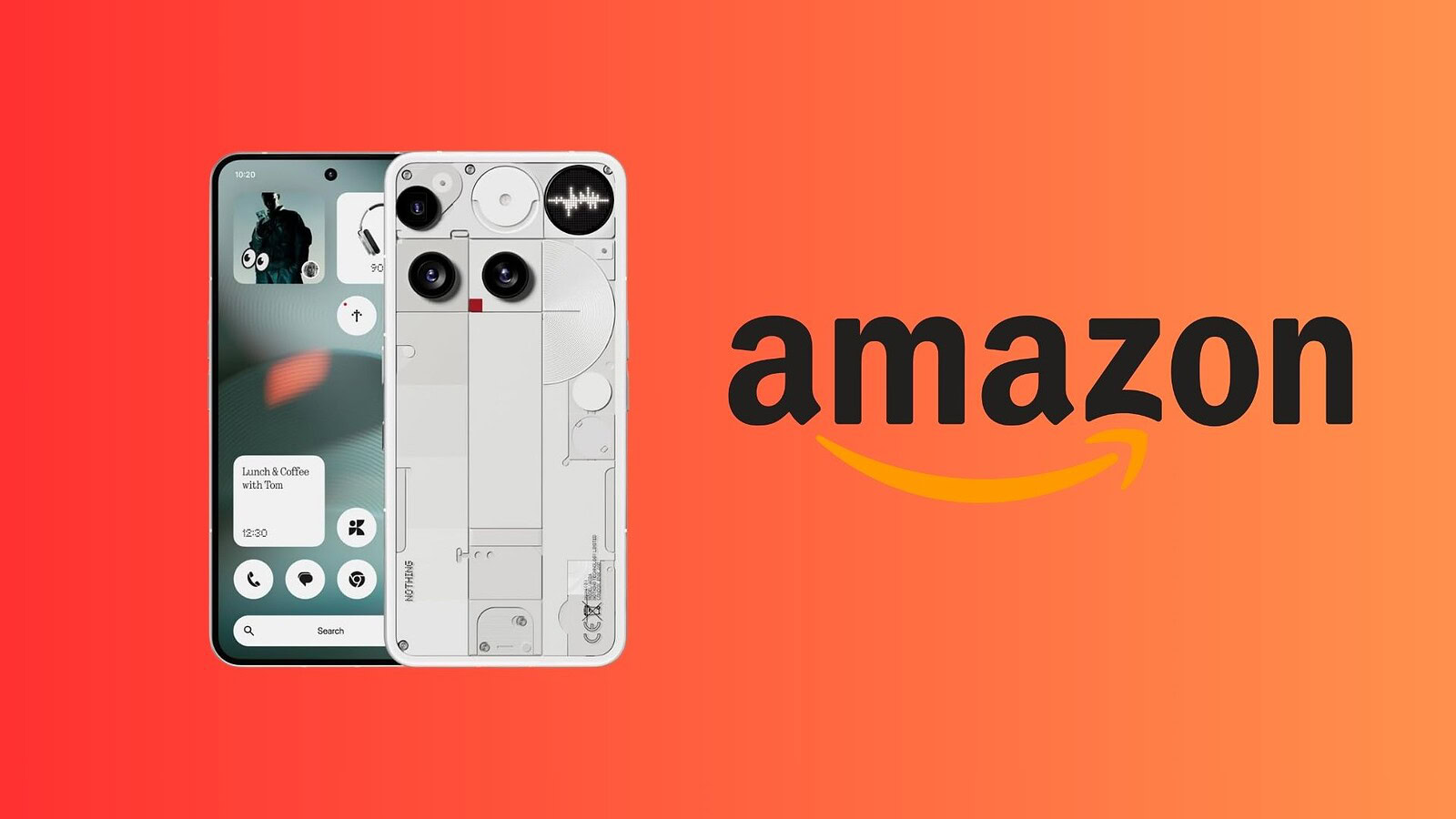 Nothing Phone (3) al prezzo più basso di sempre su Amazon: sconto 42%