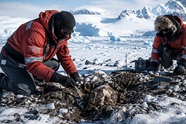 Cranio in Antartide: il reperto del 1985 che sfida la storia