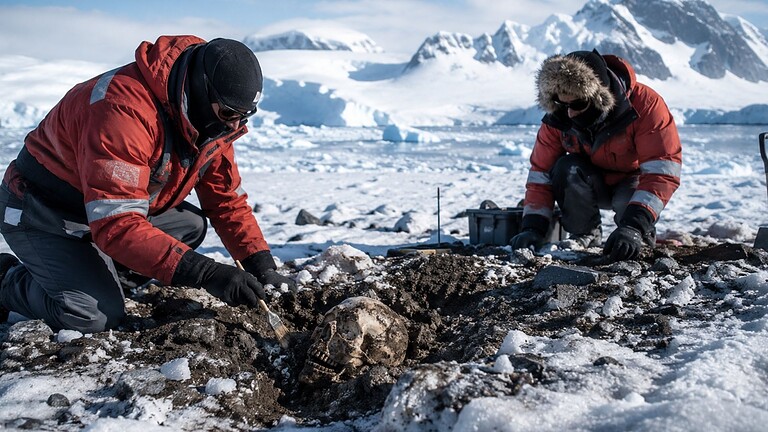 Cranio in Antartide: il reperto del 1985 che sfida la storia
