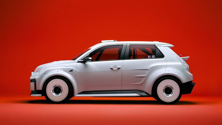 Alpine Lacoste A290 Rallye: la concept car "Beware of the Crocodile"