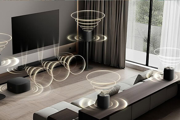 LG Sound Suite arriva in Italia: l’home cinema modulare con Dolby Atmos