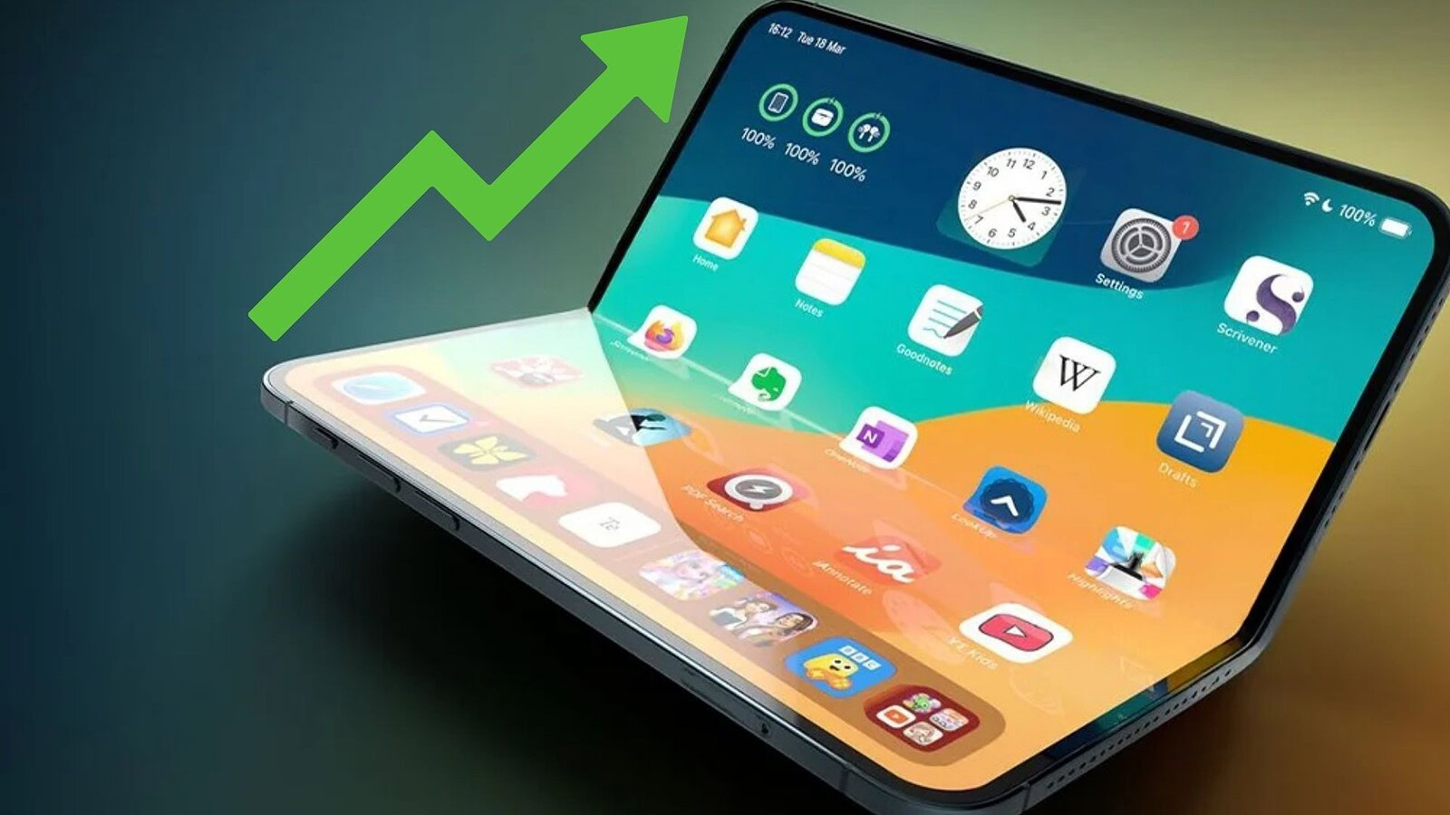 iPhone pieghevole, Apple punta a 10 milioni di unità: il titolo vola in borsa