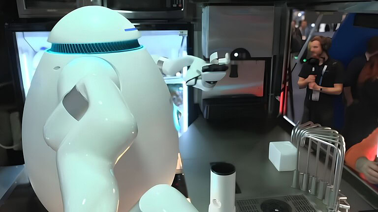 ADAM, il robot umanoide che non dorme mai e parla con tutti in diretta 24/7