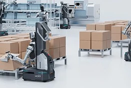 Cruzr Y1, il robot umanoide su ruote di UBTech per il magazzino
