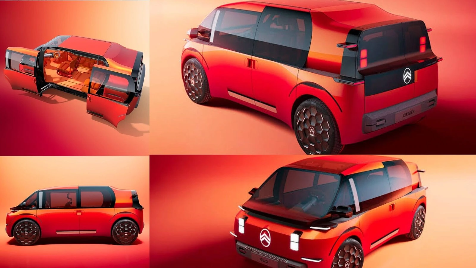 Citroen ELO Concept, la monovolume che nasce dallo spazio interno
