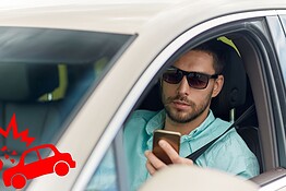 Smartphone alla guida: resta la prima causa di incidenti in Italia