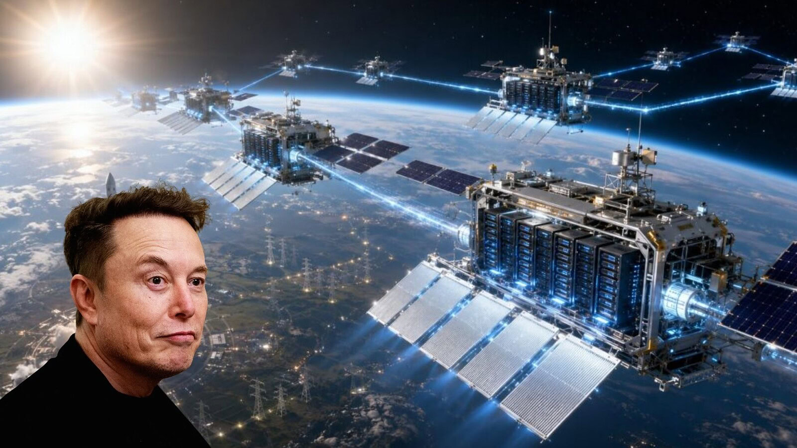 Data center spaziali di Musk: gli astronomi temono di perdere le stelle
