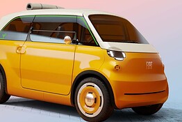 Fiat Multiplina, la Topolino elettrica cresce e diventa a quattro posti