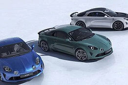 Alpine A110 elettrica, il muletto anticipa la terza generazione