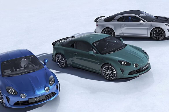 Alpine A110 elettrica, il muletto anticipa la terza generazione