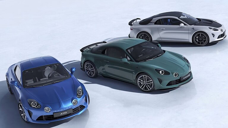 Alpine A110 elettrica, il muletto anticipa la terza generazione