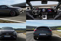 Mercedes-AMG CLA 45 elettrica: 671 CV e finti scoppiettii da benzina