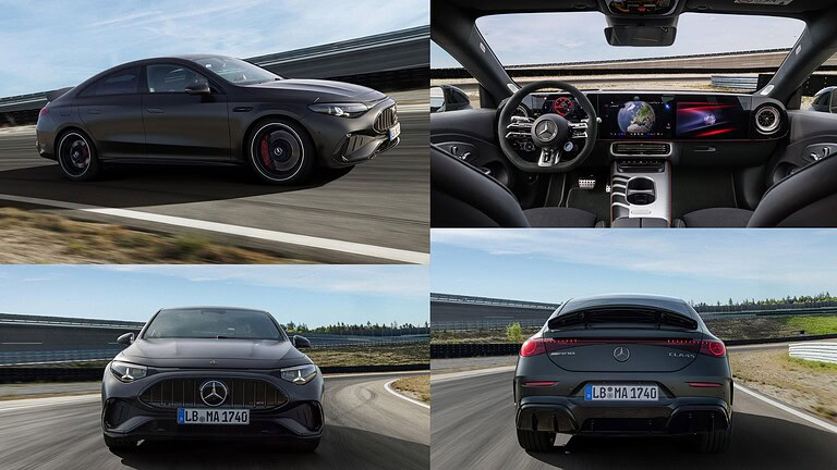 Mercedes-AMG CLA 45 elettrica: 671 CV e finti scoppiettii da benzina