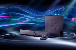 ASUS ROG Gjallar: la soundbar gaming con Dolby Atmos e sub wireless