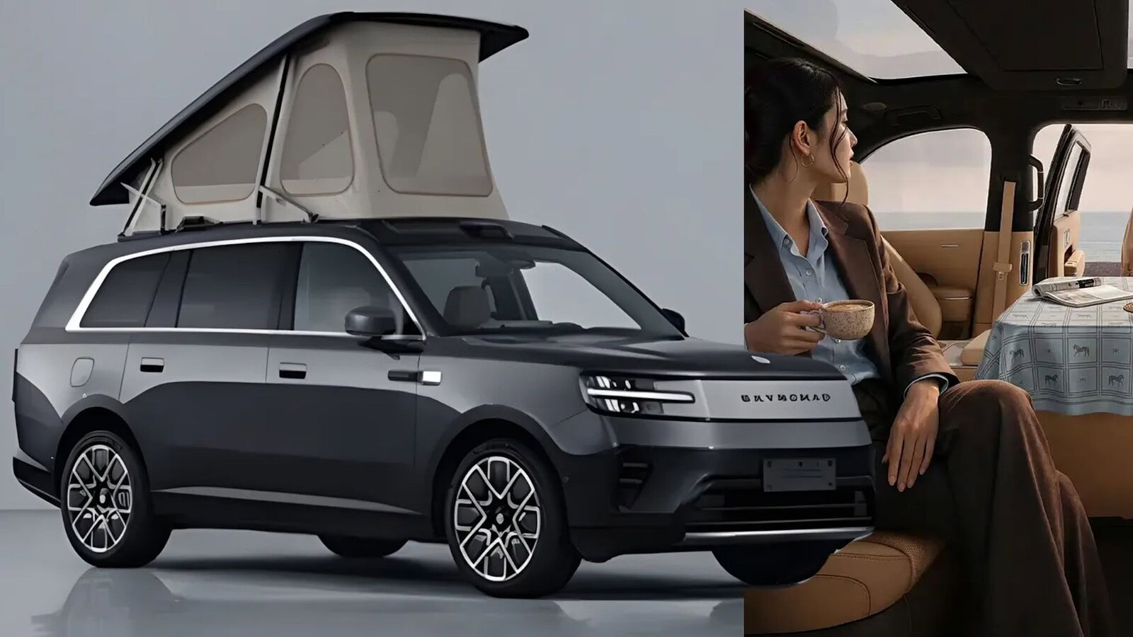 Xiaomi N90: il SUV full size diventa un ufficio su ruote