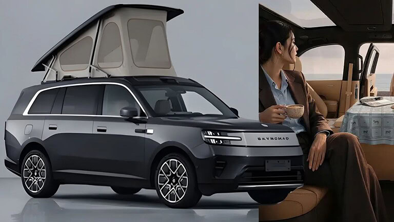 Xiaomi N90: il SUV full size diventa un ufficio su ruote