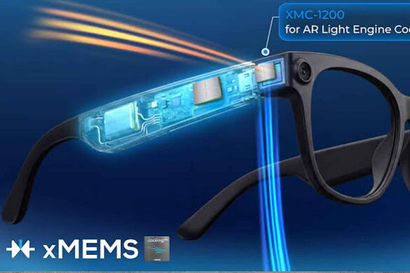 xMEMS XMC-1200: una ventola piccola negli occhiali smart
