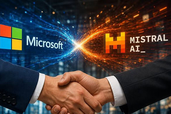 Microsoft e Mistral, accordo miliardario per l’AI in Europa