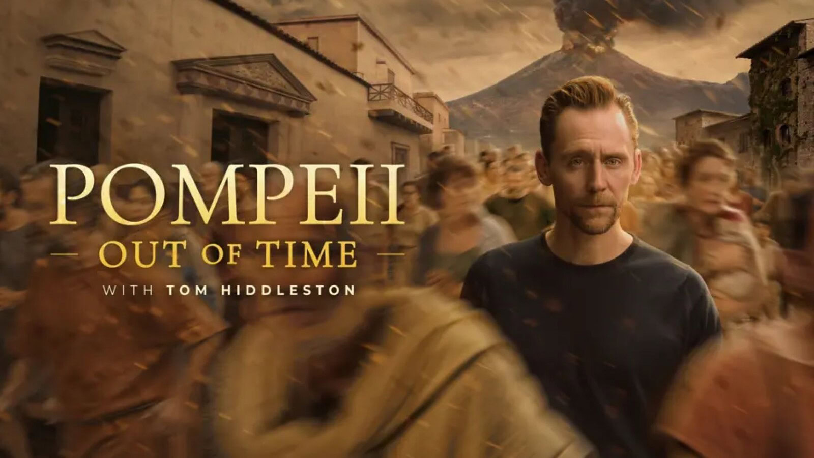 Pompeii: Out of Time, la serie narrata da Tom Hiddleston