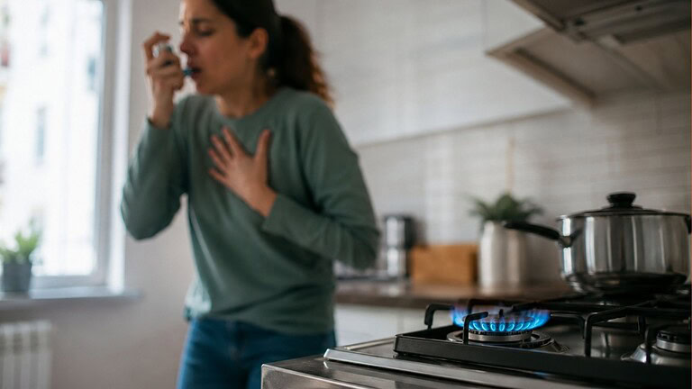 Cucine a gas e asma: cosa cambia passando all'induzione?